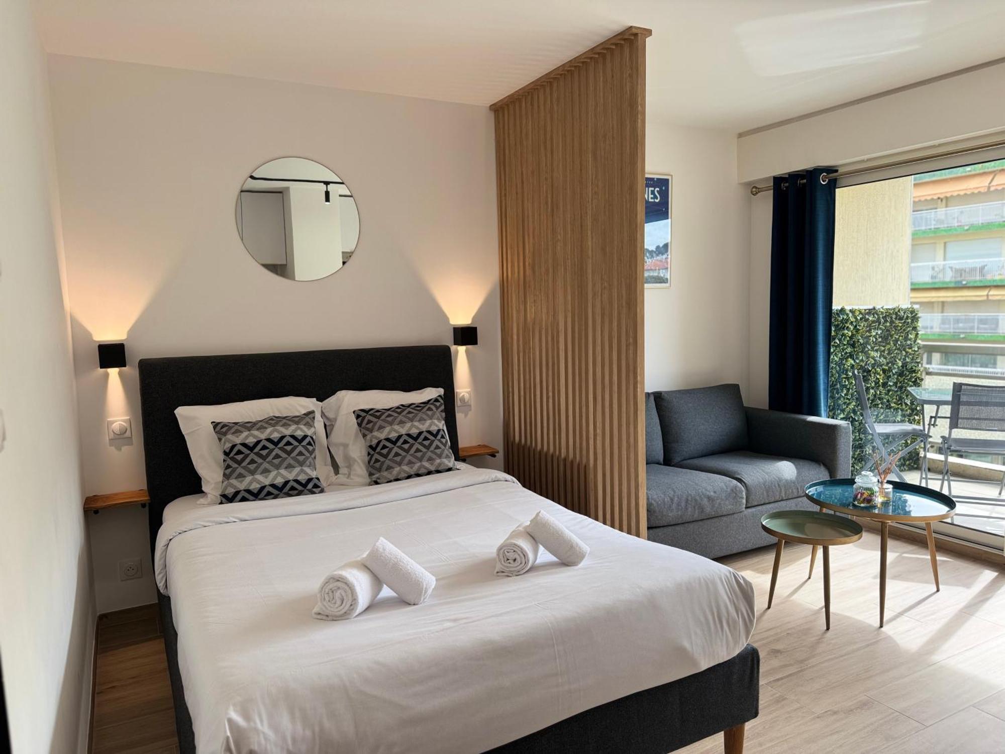 Cosy Appartement, Centre-Ville Cannes, Terrasse, Clim Exterior foto